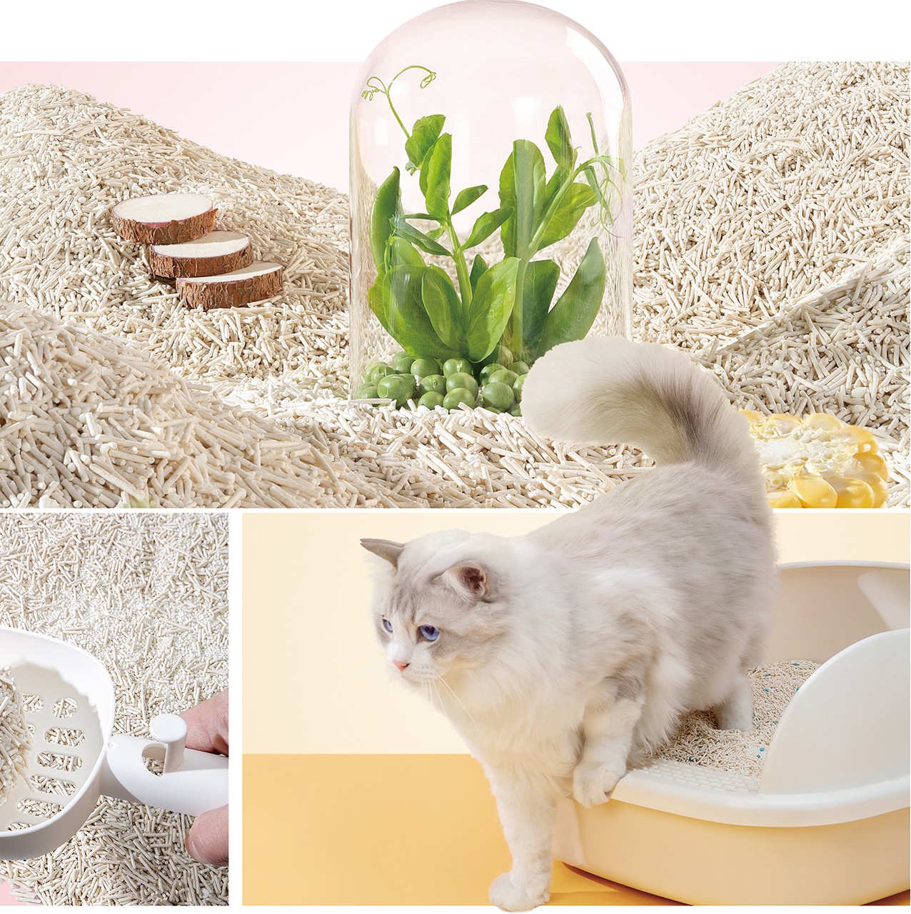TOFU MIX CASSAVA CAT LITTER